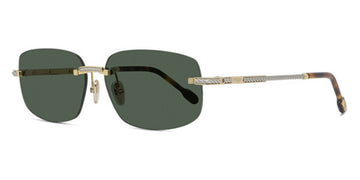 Fred® FG40049U FRD FG40049U 30Q 60 - Shiny Gold/Green Sunglasses