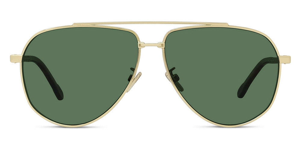 Fred® FG40051U FRD FG40051U 30R 60 - Shiny CL Gold/Green Sunglasses