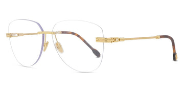 Fred® FG50043U FRD FG50043U 030 61 - Shiny Gold Eyeglasses