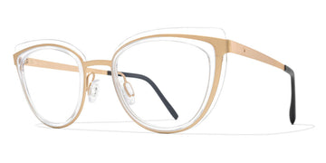 Blackfin® FLORIDA BAY BLF FLORIDA BAY 1096 49 - Gold/Crystal Acetate Eyeglasses