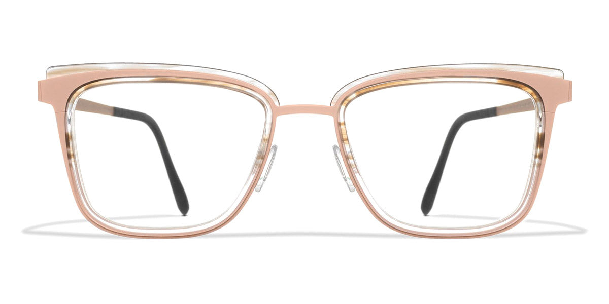 Blackfin® FLOWER CAVE BLF FLOWER CAVE 1144 50 - Pink/Brown-Pink Havana Acetate Eyeglasses