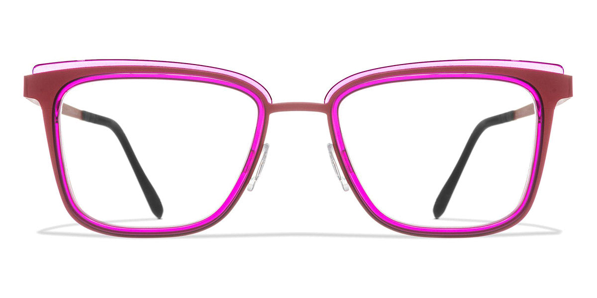 Blackfin® FLOWER CAVE BLF FLOWER CAVE 1146 50 - Red/Transparent Purple Acetate Eyeglasses