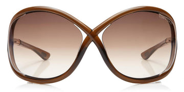 Tom Ford® FT0009P Whitney FT0009 Whitney 692 64 - 692 - Dark Brown / Gradient Brown Lenses Sunglasses