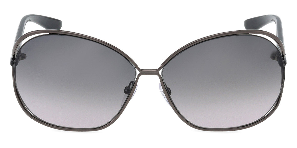 Tom Ford® FT0157 FT0157 08B 66 - 08B - Shiny Gunmetal / Gradient Smoke Lenses Sunglasses