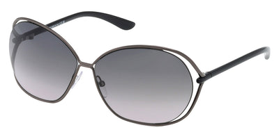 Tom Ford® FT0157 FT0157 08B 66 - 08B - Shiny Gunmetal / Gradient Smoke Lenses Sunglasses