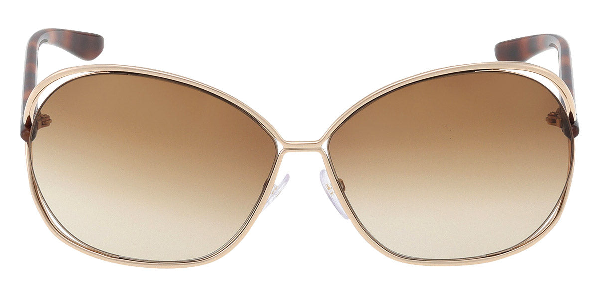 Tom Ford® FT0157 FT0157 28F 66 - 28F - Shiny Rose Gold / Shiny Rose Gold Sunglasses