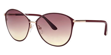 Tom Ford® FT0320 Penelope FT0320 Penelope 69T 59 - 69T - Shiny Bordeaux Sunglasses