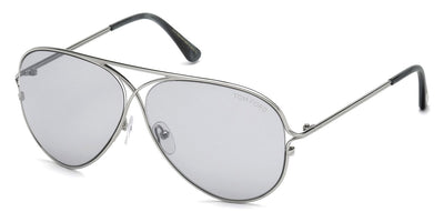 Tom Ford® FT0488-P FT0488-P 14C 59 - 14C Shiny Light Ruthenium / Smoke Mirrored Photochromic Sunglasses