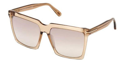 Tom Ford® FT0764 Sabrina-02 FT0764 Sabrina-02 57G 58 - 57G - Shiny Beige Sunglasses