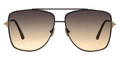 Tom Ford® FT0838 REGGIE FT0838 REGGIE 01B 61 - 01B - Shiny Black / Shiny Rose Gold Sunglasses