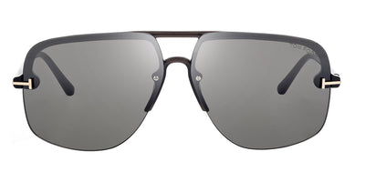 Tom Ford® FT1001 Rex-02 FT1001 Rex-02 53E 57 - 53E - Shiny Blonde Havana, t" Logo / Photochromic Yellow Lenses" Sunglasses