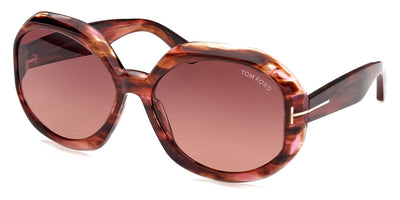 Tom Ford® FT1011 Georgia-02 FT1011 Georgia-02 55F 62 - 55F - Coloured Havana / Gradient Brown Sunglasses