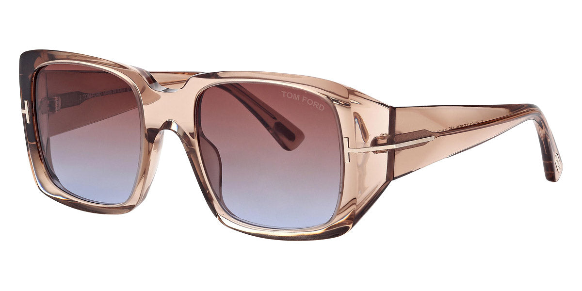 Tom Ford® FT1035 Ryder-02 FT1035_52Y_51MM - Blonde Havana Sunglasses