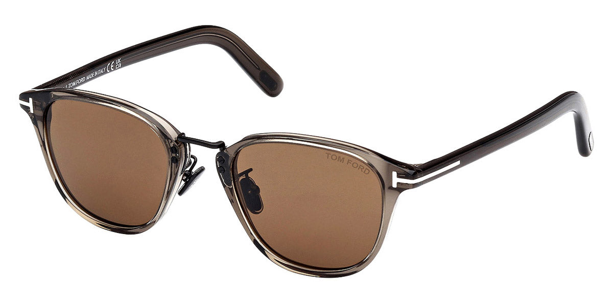 Tom Ford® FT1049-D FT1049-D 20J 50 - 20J - Shiny Grey / Shiny Grey Sunglasses