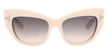 Tom Ford® FT1065 Brianna FT1065 25B 55 - Ivory Sunglasses