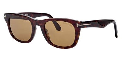 Tom Ford® FT1076 Kendel FT1076 Kendel 52E 54 - 52E - Dark Havana / Dark Havana Sunglasses