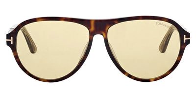 Tom Ford® FT1080 QUINCY FT1080 QUINCY 52N 59 - 52N - Dark Havana / Shiny Light Yellow Sunglasses