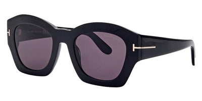 Tom Ford® FT1083 GUILLIANA FT1083 GUILLIANA 01A 52 - 01A - Shiny Black / Shiny Black Sunglasses