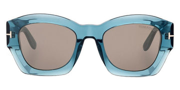 Tom Ford® FT1083 GUILLIANA FT1083 GUILLIANA 90L 52 - 90L - Shiny Blue / Shiny Blue Sunglasses