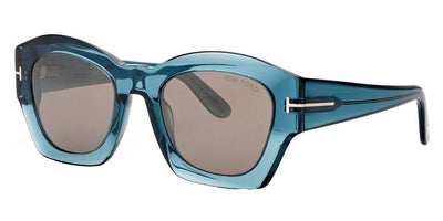 Tom Ford® FT1083 GUILLIANA FT1083 GUILLIANA 90L 52 - 90L - Shiny Blue / Shiny Blue Sunglasses