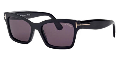 Tom Ford® FT1085 MIKEL FT1085 MIKEL 01A 54 - 01A - Shiny Black / Shiny Black Sunglasses