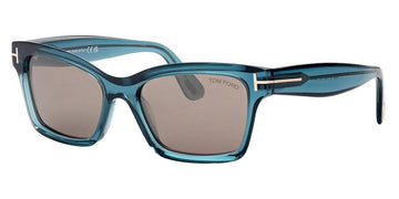 Tom Ford® FT1085 MIKEL FT1085 MIKEL 90L 54 - 90L - Shiny Turquoise / Shiny Turquoise Sunglasses