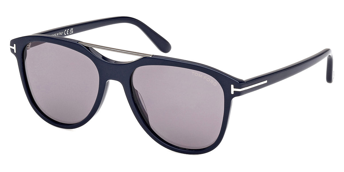 Tom Ford® FT1098 DAMIAN-02 FT1098 90C 54 - 90C - Shiny Blue / Shiny Blue Sunglasses