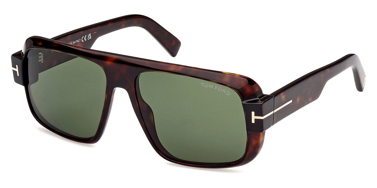 Tom Ford® FT1101 FT1101 52N 58 - 52N - Dark Havana / Dark Havana Sunglasses