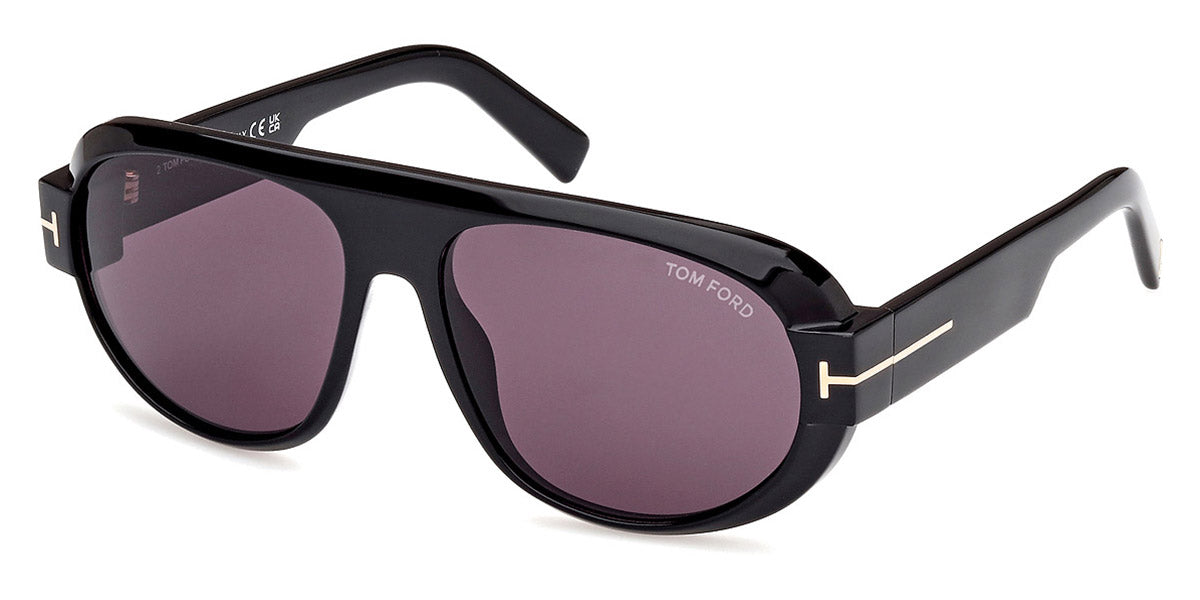 Tom Ford® FT1102 FT1102 01A 59 - 01A - Shiny Black / Shiny Black Sunglasses