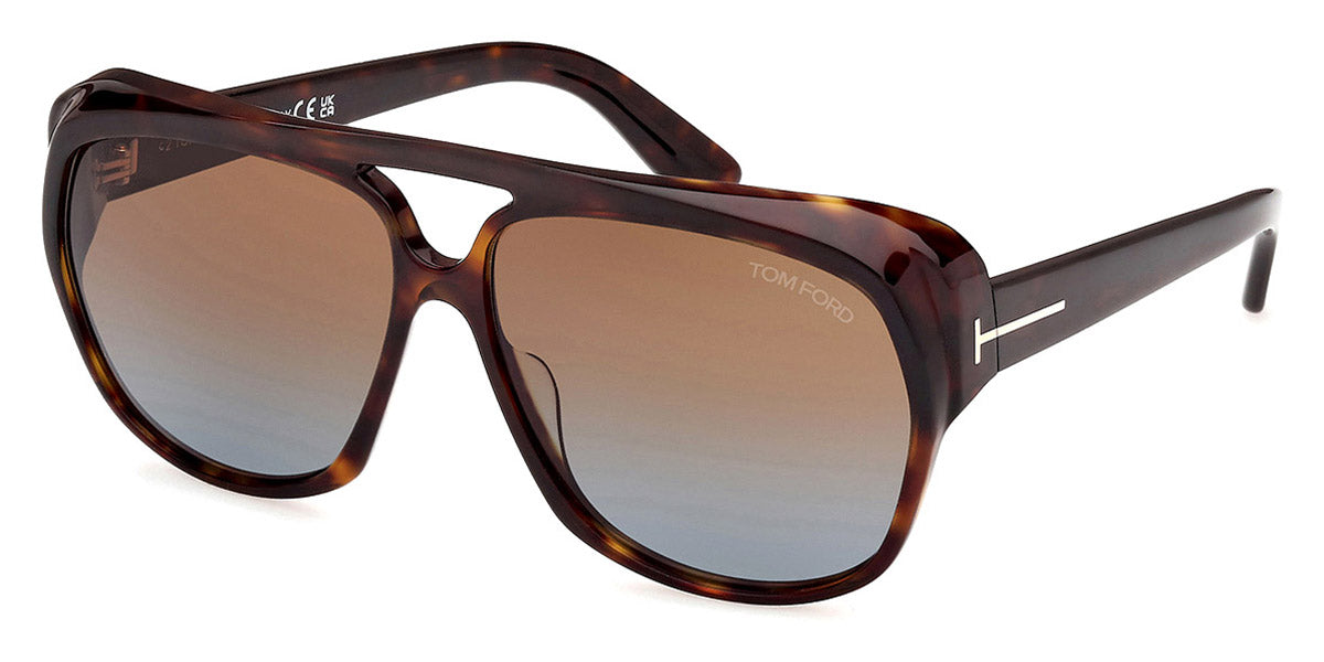 Tom Ford® FT1103 FT1103 52F 61 - 52F Dark Havana Sunglasses