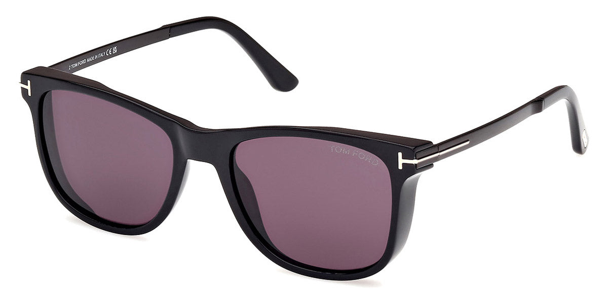 Tom Ford® FT1104 FT1104 01A 53 - 01A - Shiny Black / Shiny Black Sunglasses