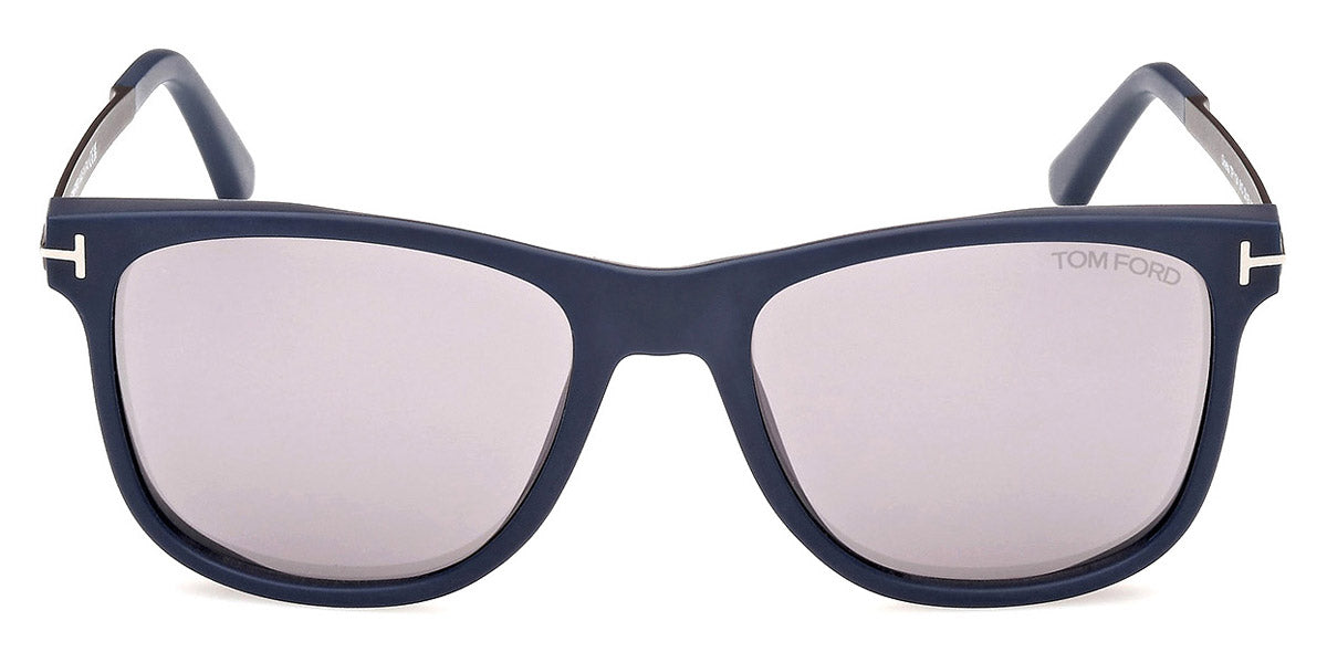 Tom Ford® FT1104 FT1104 91C 53 - 91C - Matte Blue / Matte Blue Sunglasses