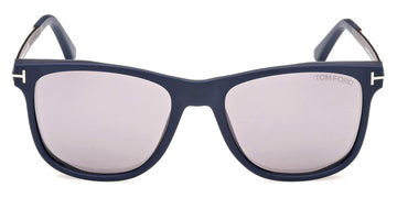 Tom Ford® FT1104 FT1104 91C 53 - 91C - Matte Blue / Matte Blue Sunglasses