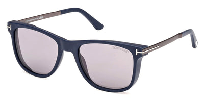 Tom Ford® FT1104 FT1104 91C 53 - 91C - Matte Blue / Matte Blue Sunglasses