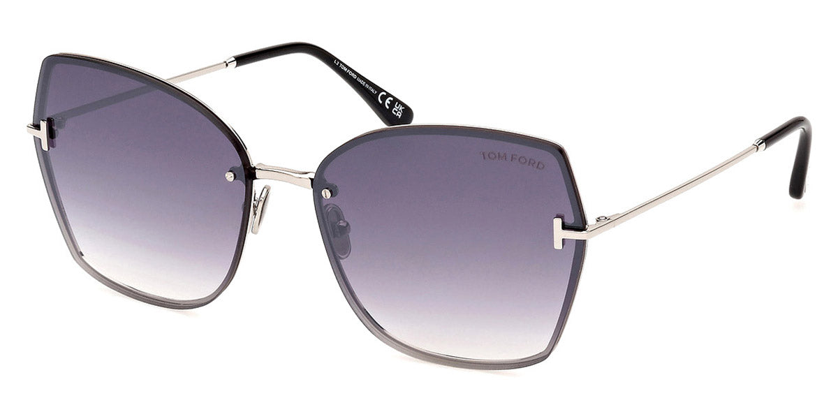 Tom Ford® FT1107 FT1107 16C 62 - 16C - Shiny Palladium / Shiny Palladium Sunglasses