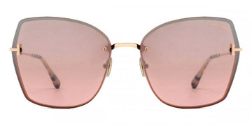 Tom Ford® FT1107 FT1107 28U 62 - 28U - Shiny Rose Gold / Shiny Rose Gold Sunglasses