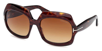 Tom Ford® FT1155 FT1155 52F 60 - 52F - Dark Havana / Dark Havana Sunglasses