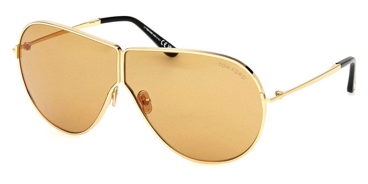 Tom Ford® FT1158 FT1158 30E 71 - 30E - Shiny Deep Gold / Shiny Deep Gold Sunglasses