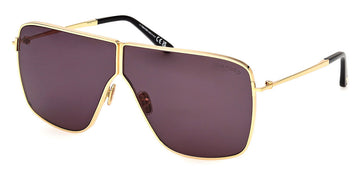 Tom Ford® FT1159 FT1159 30A 68 - 30A - Shiny Deep Gold / Shiny Deep Gold Sunglasses