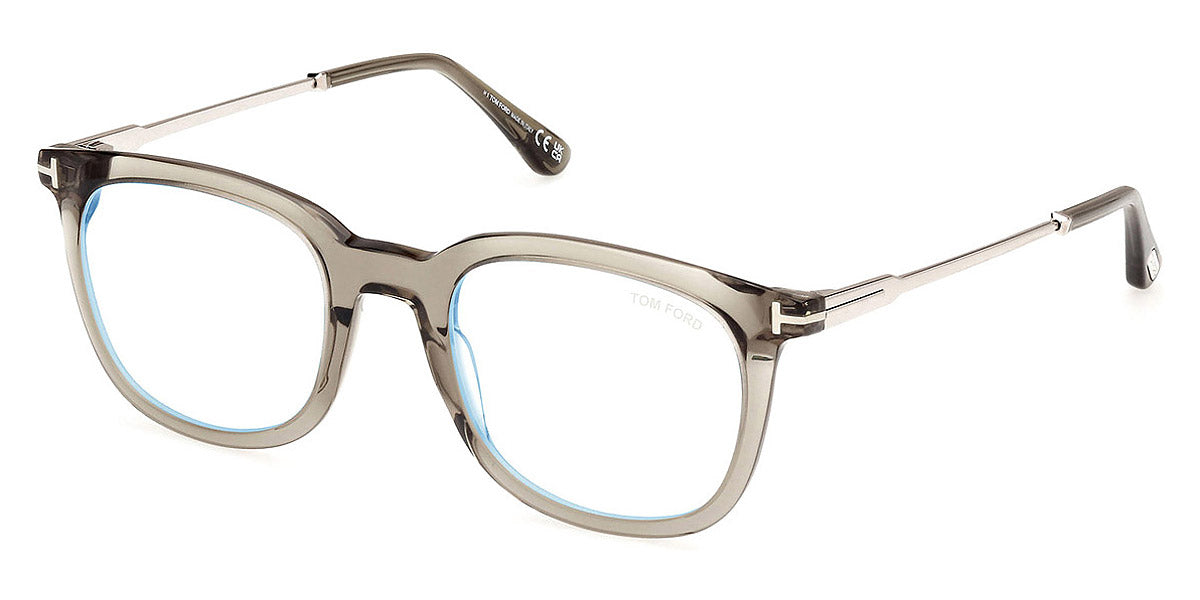 Tom Ford® FT5904-B FT5904-B 096 50 - 096 - Shiny Dark Green / Shiny Palladium Eyeglasses