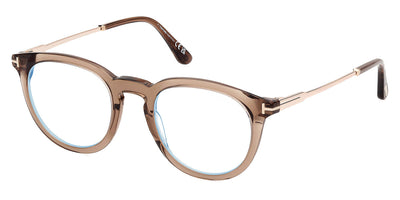 Tom Ford® FT5905-B FT5905-B 045 49 - 045 - Shiny Light Brown / Shiny Light Brown Eyeglasses