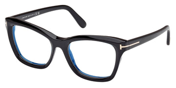 Tom Ford® FT5909-B FT5909-B 001 53 - 001 - Shiny Black / Shiny Black Eyeglasses