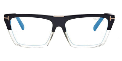 Tom Ford® FT5912-B FT5912-B 005 57 - 005 - Black/Gradient / Shiny Black Eyeglasses