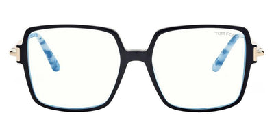 Tom Ford® FT5915-B FT5915-B 005 53 - 005 - Black/Monocolor / Coloured Havana Eyeglasses