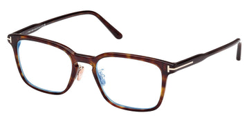 Tom Ford® FT5928-D-B FT5928-D-B 052 53 - 052 - Dark Havana / Dark Havana Eyeglasses