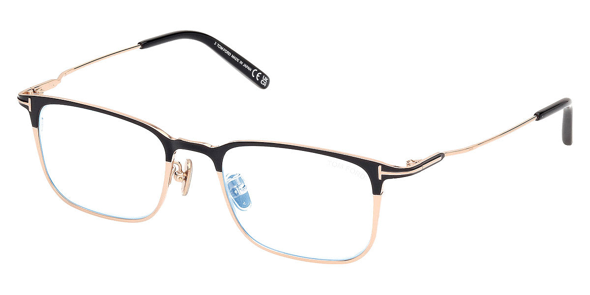 Tom Ford® FT5929-D-B FT5929-D-B 001 51 - 001 - Shiny Black / Shiny Black Eyeglasses