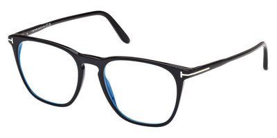 Tom Ford® FT5937-B FT5937-B 001 52 - 001 - Shiny Black / Shiny Black Eyeglasses