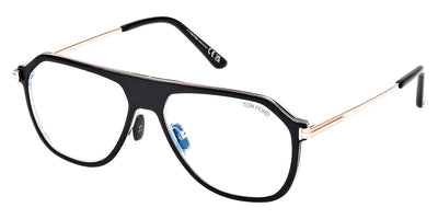 Tom Ford® FT5943-B FT5943-B 003 56 - 003 - Black/Crystal / Black/Crystal Eyeglasses