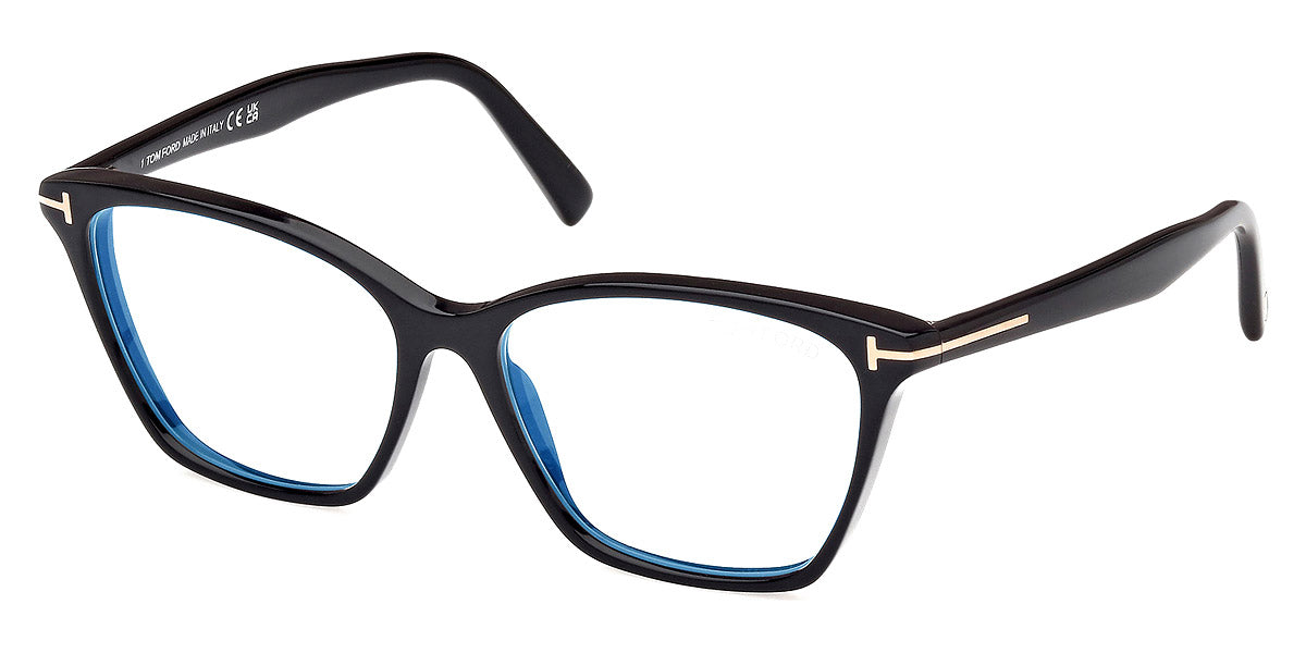 Tom Ford® FT5949-B FT5949-B 001 56 - 001 - Shiny Black / Shiny Black Eyeglasses