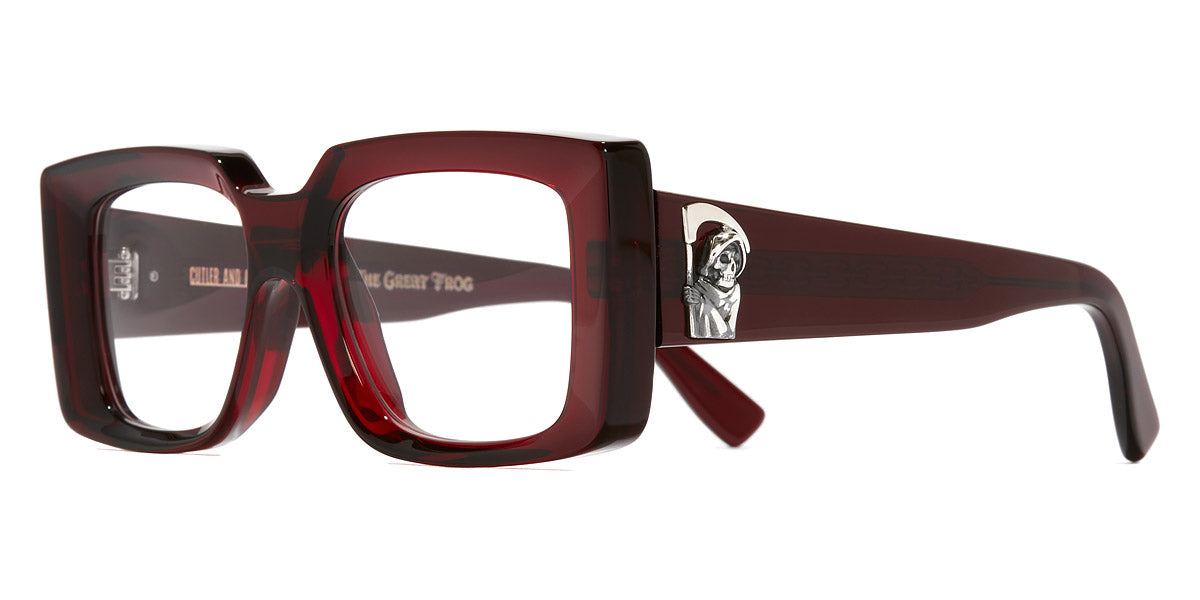 Cutler and Gross® GFOP00152 GFOP00152 BORDEAUX 52 - Bordeaux Eyeglasses